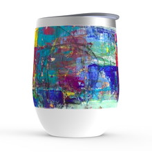Load image into Gallery viewer, INSULATED WINE TUMBLER | ABSTRACT NEWS
