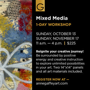 MIXED MEDIA IN PERSON 1-DAY WORKSHOP | SAN DIEGO