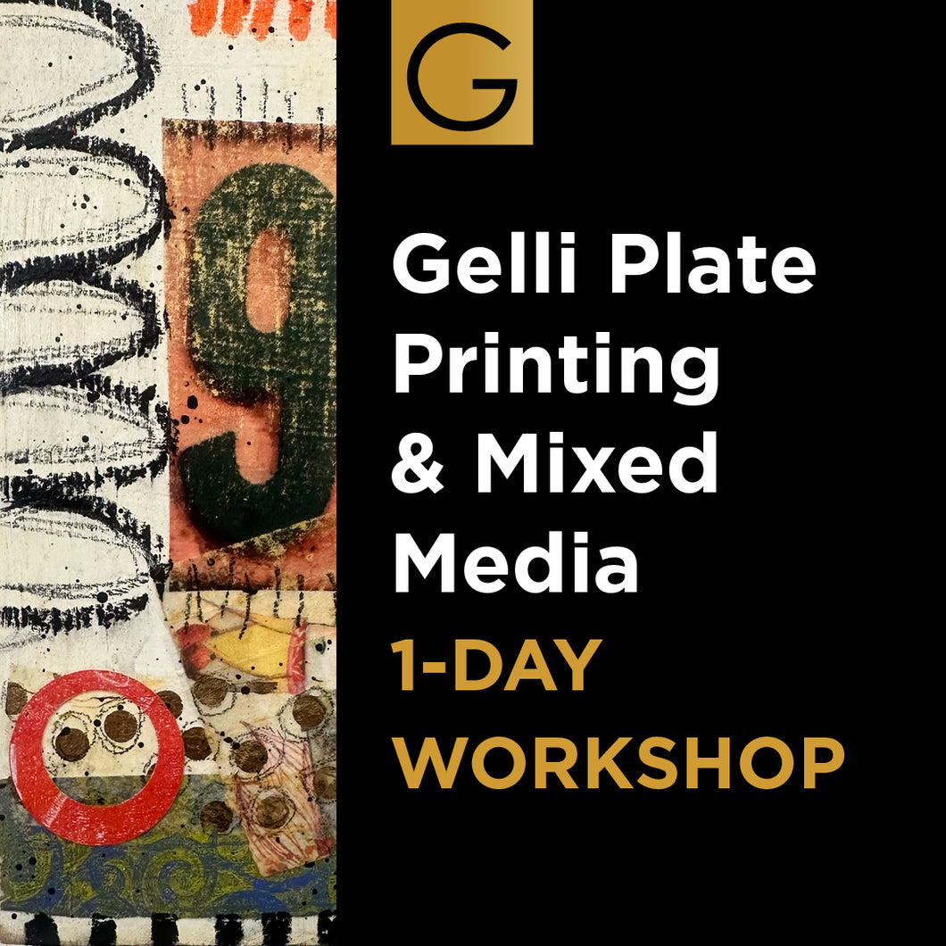 GELLI PLATE PRINTING WORKSHOP | SAN DIEGO