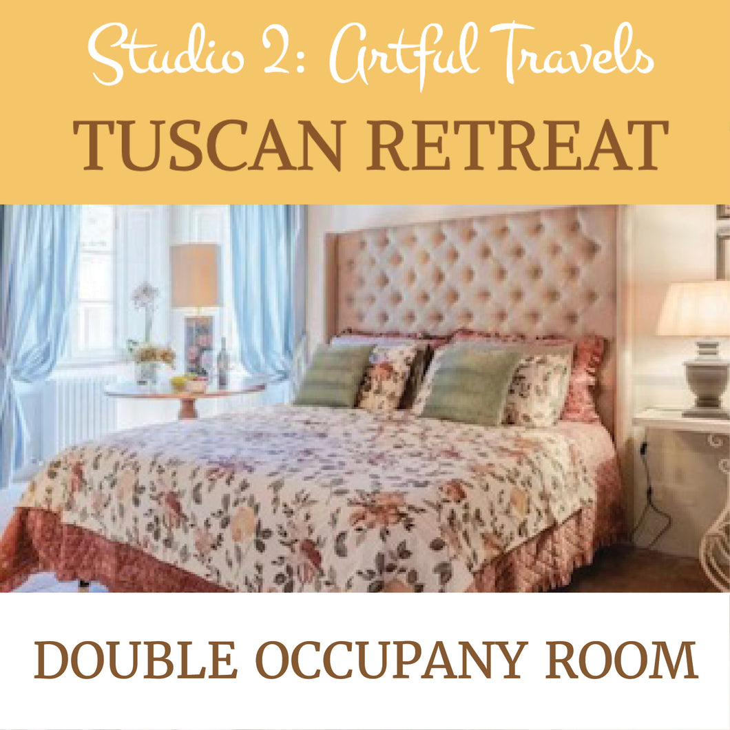 TUSCANY 2025 RETREAT | DOUBLE OCCUPANCY ROOM PAYMENT PLAN DEPOSIT