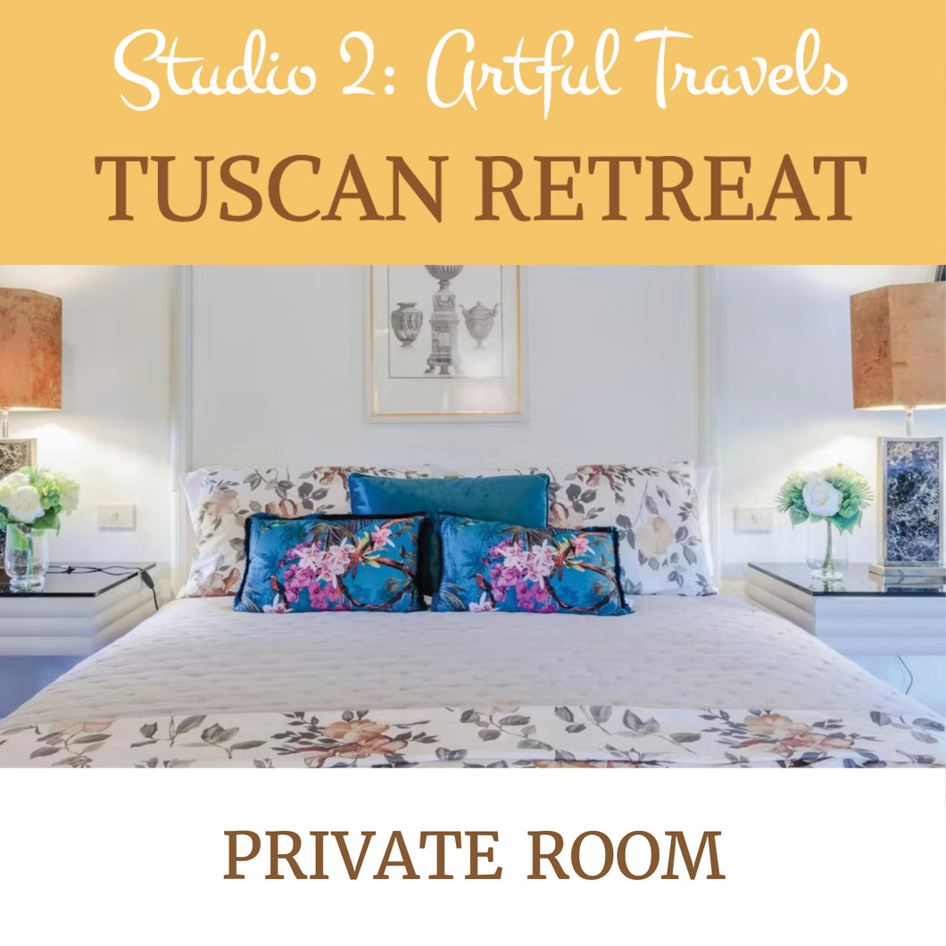 TUSCANY 2025 RETREAT | PRIVATE ROOM PAYMENT PLAN DEPOSIT