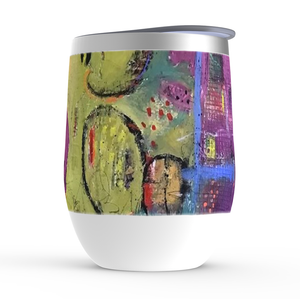 INSULATED WINE TUMBLER | IT'S A JUNGLE OUT THERE